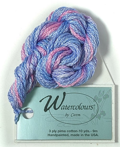 005 Sky Blue Pink, Watercolours