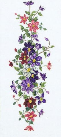 Clematis Table Runner, Eva Rosenstand