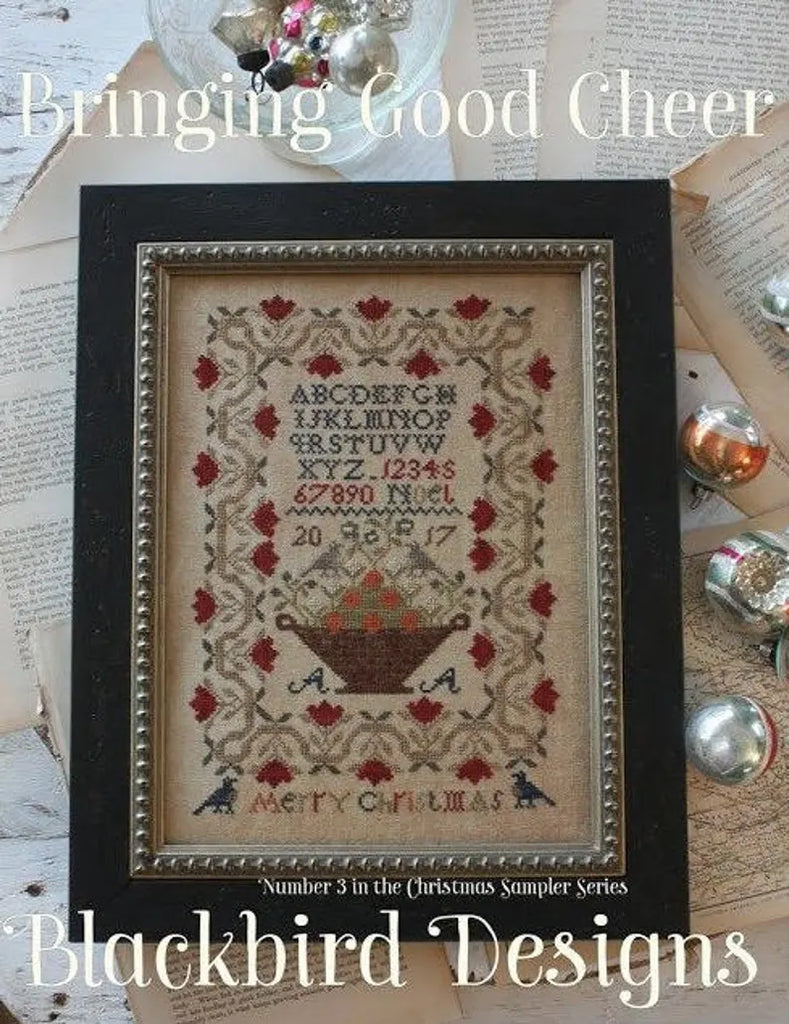 Bringing Good Cheer, #3 in the Christmas Sampler Series, Blackbird Designs