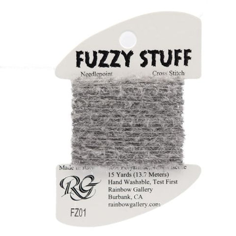 FZ01 Gray, Fuzzy Stuff, Rainbow Gallery