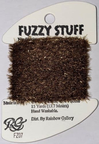 FZ07 Dark Brown, Fuzzy Stuff, Rainbow Gallery