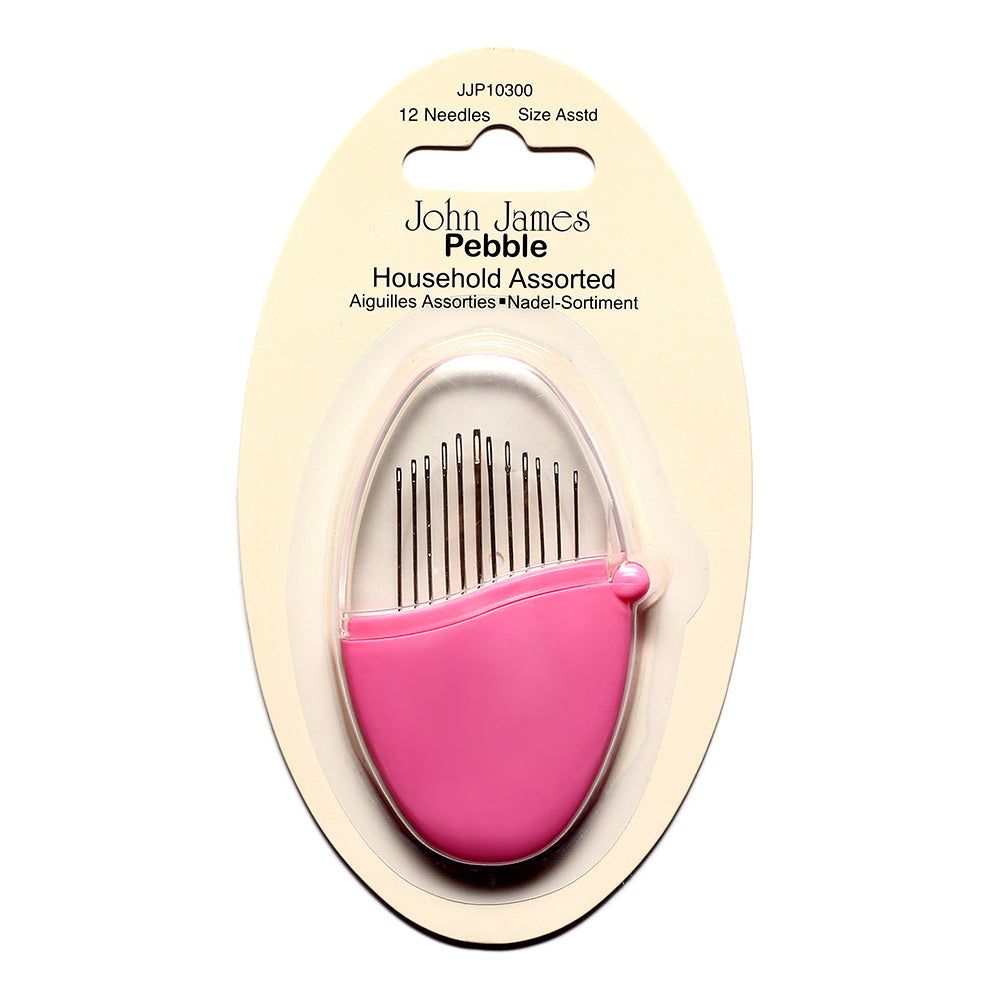 Household Assorted Needles set of 12 needles JJP10300, Pebble
