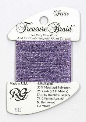 PB12 Lavender, Treasure Braid Petite