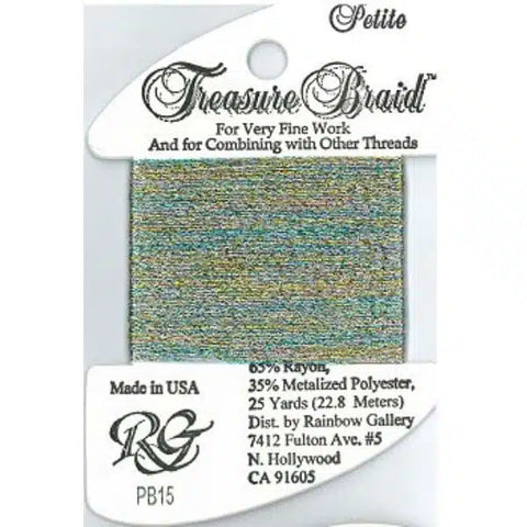 PB15 Lite Multi, Treasure Braid Petite