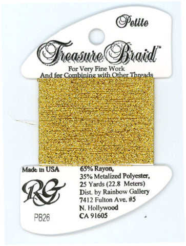PB26 Aztec Gold, Treasure Braid Petite
