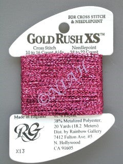 X13 Fuchsia, Gold Rush XS, Rainbow Gallery
