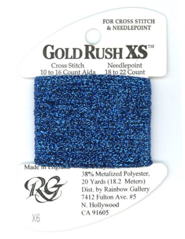 X6 Royal Blue, Gold Rush XS, Rainbow Gallery