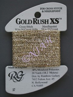 X7 Yellow Gold, Gold Rush XS, Rainbow Gallery