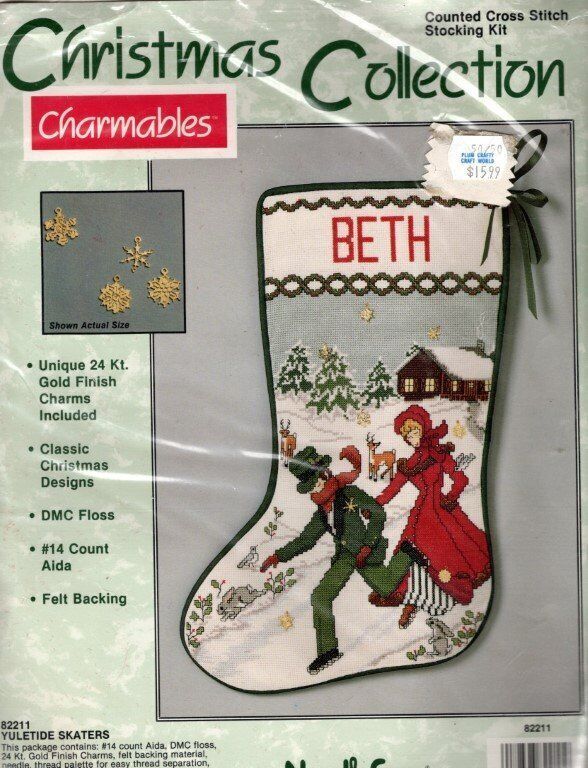 Yuletide Skaters, NeedleForm