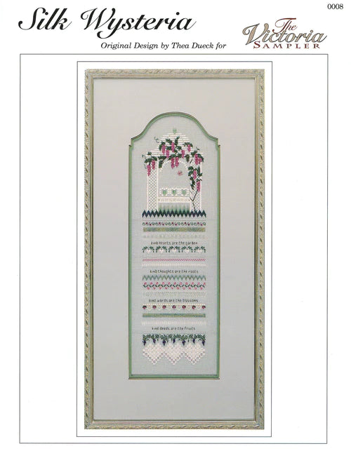 Silk Wysteria, The Victoria Sampler