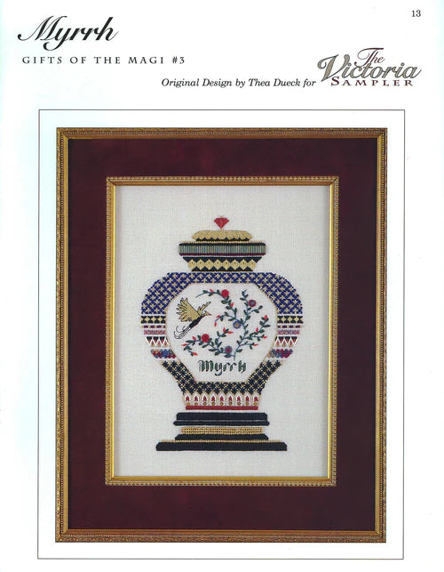 Myrrh, Gifts of the Magi #3, The Victoria Sampler