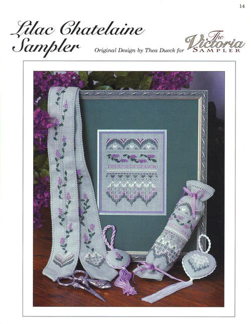 Lilac Chatelaine Sampler, The Victoria Sampler