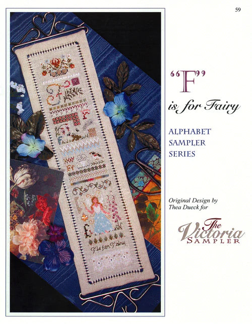 "F" is for Fairy Alphabet Sampler Series, The Victoria Sampler