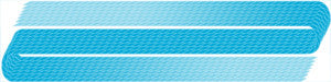 071 Dark to Light Turquoise, Cire