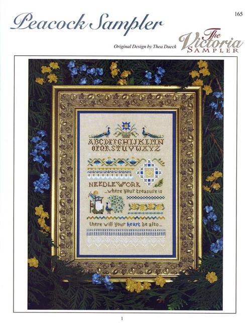 Peacock Sampler, The Victoria Sampler