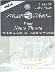 White Nymo Thread 40218, Mill Hill