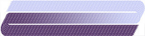320 Dark Grape to Pale Periwinkle, Cire