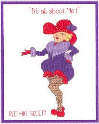 It's All About Me, Red Hat Society, Candamar Designs