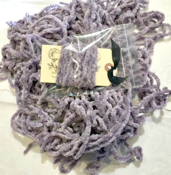 Anemone Chenille (3yds), Lady Dot Creates