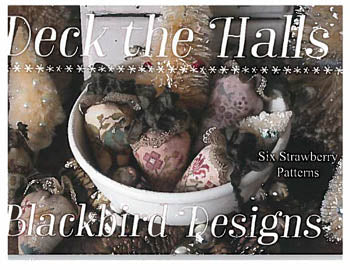 Deck the Halls, Six Strawberry Patterns, Blackbird Designs