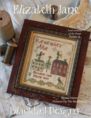 Elizabeth Jane, Anniversaries of the Heart Pattern 12, Blackbird Designs