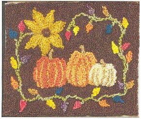 Punch Needle Kit - Pumpkin Sampler