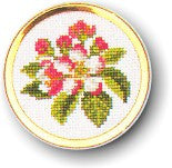 Apple Blossom Handbag Mirror Kit, Eva Rosenstand
