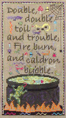 Toil & Trouble, Erica Michael Needleart Designs