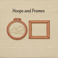Embroidery Hoops and Frames