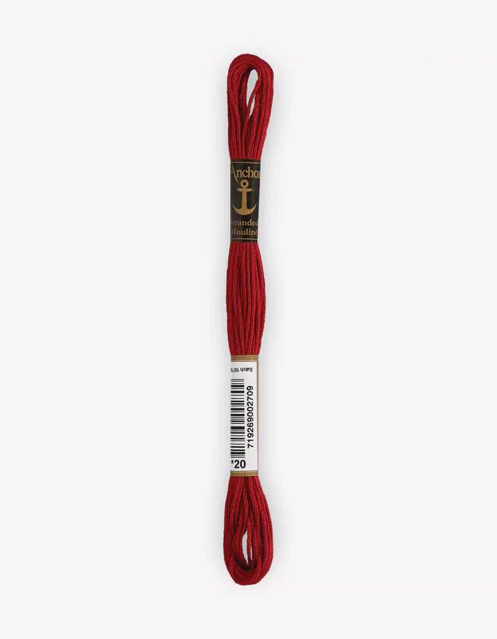 #00020 Red, Floss, Anchor