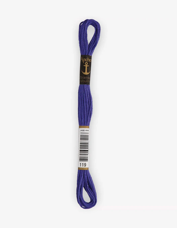 #00119 Dark Purple, Floss, Anchor