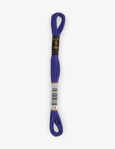 #00119 Dark Purple, Floss, Anchor