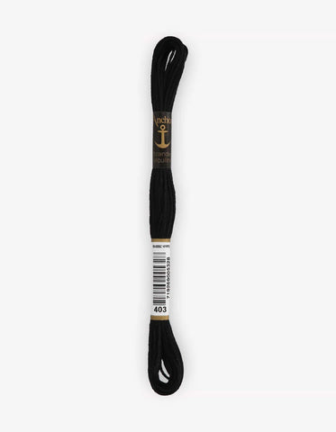 #00403 Black, Floss, Anchor