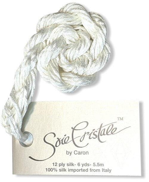 0057 White, Soie Cristale, The Caron Collection