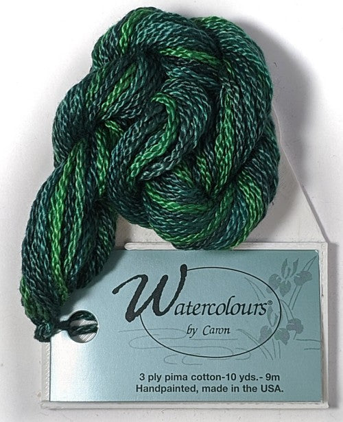 065 Emerald, Watercolours
