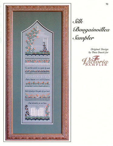Silk Bougainvillea Sampler, The Victoria Sampler