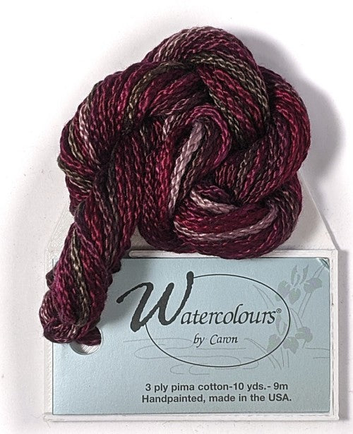 081 Black Cherry, Watercolours