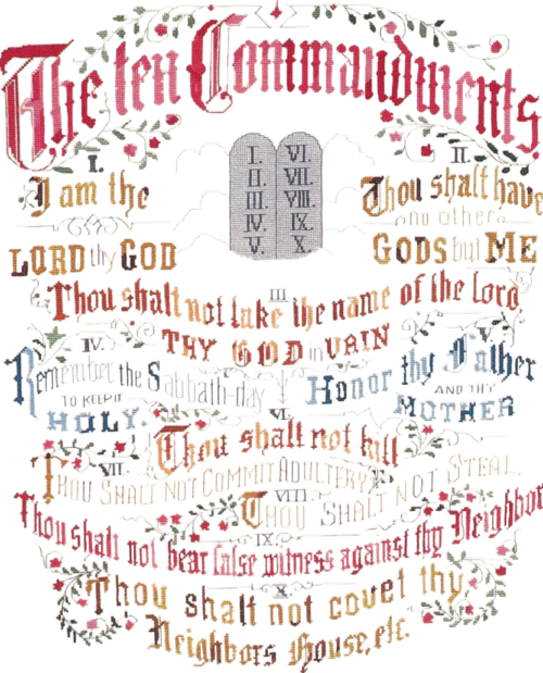 The Ten Commandments, Cross 'N Patch