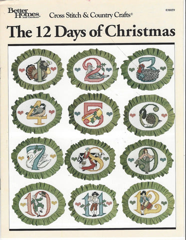 The 12 Days of Christmas, Better Homes Cross Stitch & Country Crafts