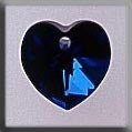 13041 Small Heart Bermuda Blue