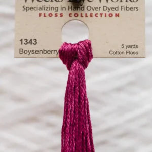 Boysenberry 1343, Weeks