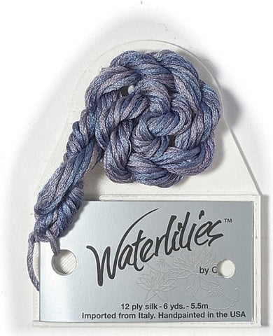162 Periwinkle, Waterlilies