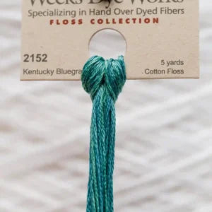 Kentucky Bluegrass 2152, Weeks