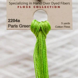 Paris Green 2204a, Weeks