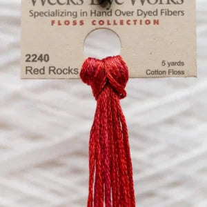 Red Rocks 2240, Weeks