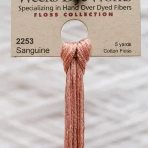 Sanguine 2253, Weeks