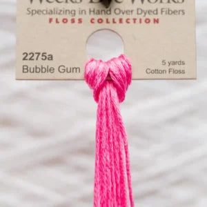 Bubble Gum 2275a, Weeks