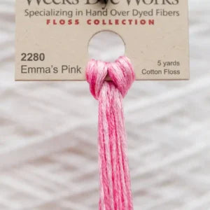 Emma's Pink 2280, Weeks