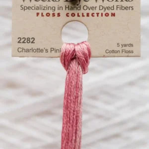 Charlotte's Pink 2282, Weeks