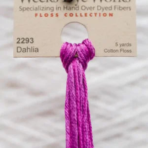 Dahlia 2293, Weeks